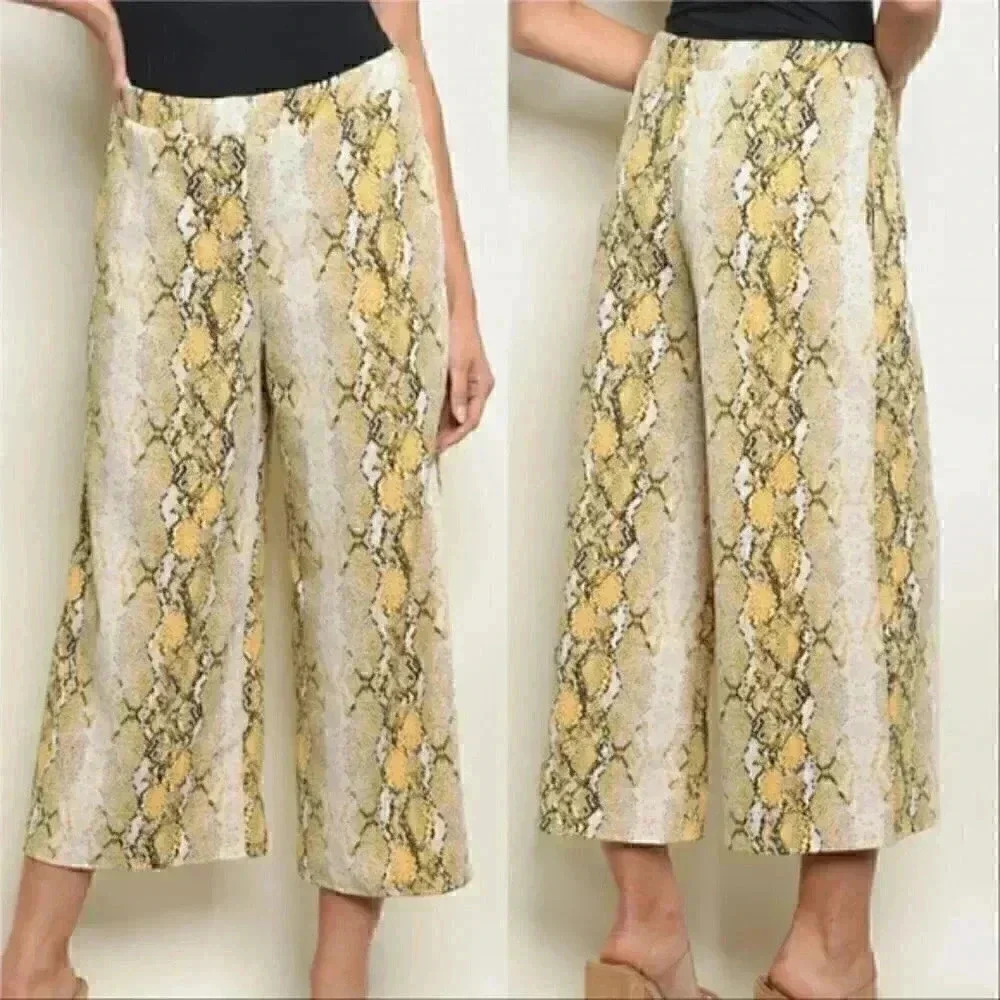 ANIMAL PRINT PANTS